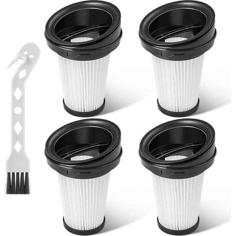 Set Mit 4 Ersatzfiltern Für Rowenta X-pert 3.60 X-pert 160 Rh72xxx Stabstaubsauger Zr005202