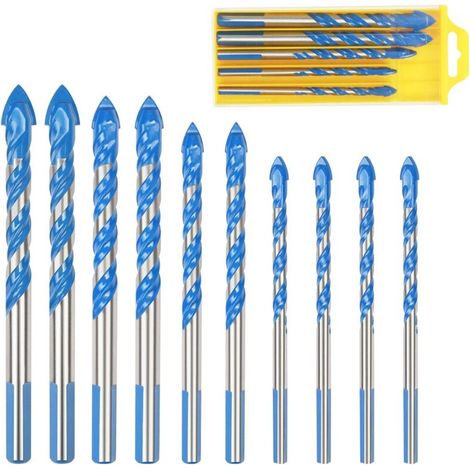 10-teiliges Set Für Glas Und Glas – Größen 6 Mm, 8 Mm, 10 Mm, 12 Mm – Präzises Metall – Kompatible Percussion-standards