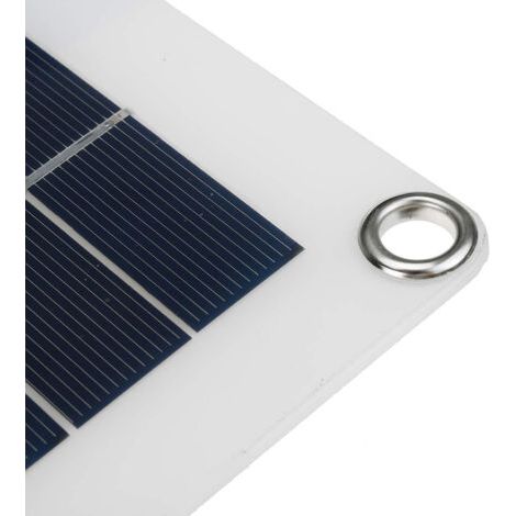 Tragbares 18-v-20-w-solarpanel Mit Zwei Usb-ladeanschlüssen Und Dc5521-batterieklemmenschnittstelle