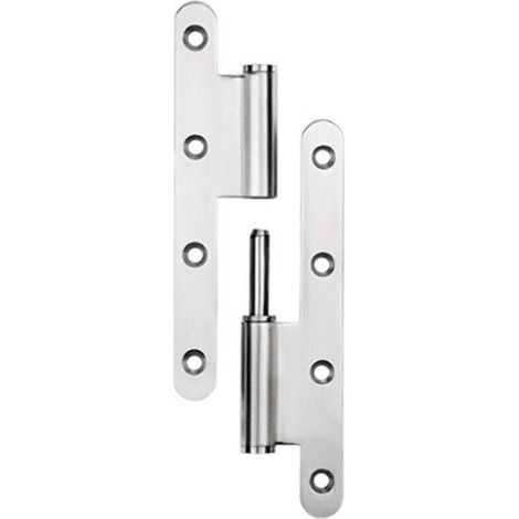 Links – Edelstahlscharnier – Verdickt – 140 X 60 X 2,5 Mm