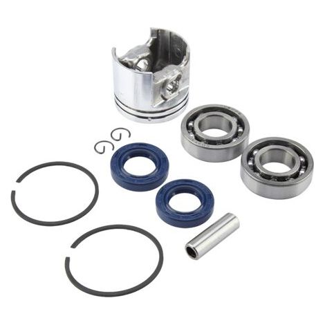 37-mm-lager-öldichtungssatz – Kompatibel Mit Stihl 017 Ms170 – 1 Kolben, 2 Ringe, 2 Kurbellager, 2 Dichtungen