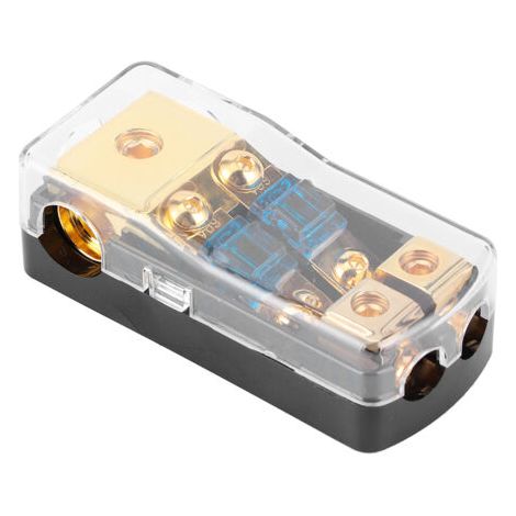 60-a-sicherungsverteilerblock, 0/4-gauge-eingang Bis 4/8-gauge-ausgang, 2-wege-mini-anl-sicherungshalter Für Kfz-boot-audiosysteme