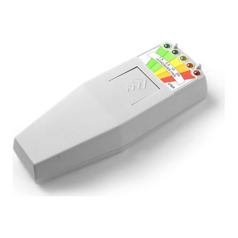 Elektromagnetischer Felddetektor, Gaussmeter, Strahlungsdetektor, Tragbarer Magnetmonitor, 5 Led