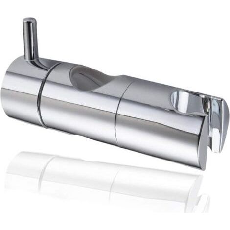 22-mm-duschkopfhalterung – 360°-drehung – Saugnapf-wandmontage – Hochglanzverchromter Abs-kunststoff – Kompatibel Mit Standard-handbrausen