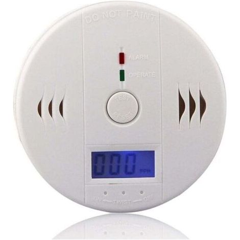 Kohlenmonoxidmelder Mit Led-anzeige/elektronischem Sensor, Kohlenmonoxidmelder