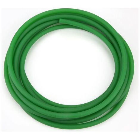 Grüner Pu-polyurethan-rundriemen Mit Rauer Oberfläche Für Die Antriebsübertragung (8 Mm, 5 M)