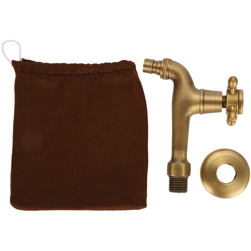 Waschmaschinen-wasserhahn, Messing-wasserhahn, Europäischer Klassischer Retro-antik-wasserhahn Aus Ölgeriebenem Messing, Retro-einhand-waschmaschinen-wasserhahn Aus Reinem Kupfer, Retro-wasserhahn