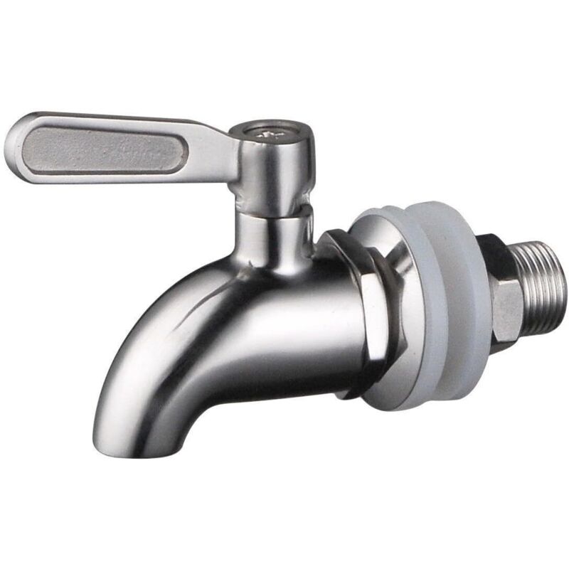 Schwerkraft-wasserreiniger – Wasserhahn Aus Poliertem Messing – Kompatibel Mit Propur- Und Berkey-systemen – Schnelle Installation