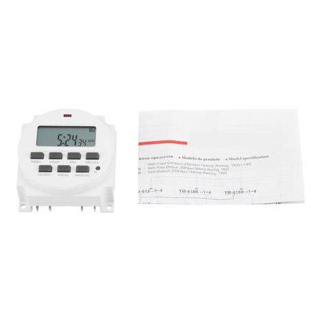 12 V Digitaler, Elektrischer, Langlebiger, Programmierbarer Smart-control-schalter-timer