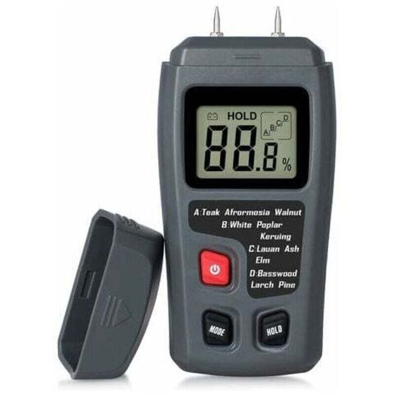 Tragbarer Feuchtigkeitstest Für Holz, Tragbarer Lcd-feuchtigkeitsmesser Für Holzfeuchtigkeitsmesser, Für Die Messung Der Holzfeuchtigkeit Von Papier, --