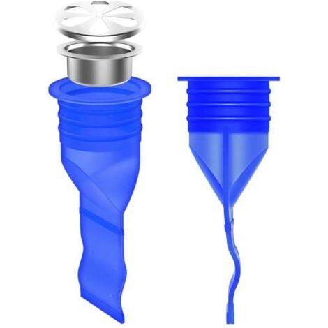 Verstellbares Silikon-waschbecken-bodenablaufrohr-siphon-rückschlagventil Für Badezimmer-wc-balkonrohre