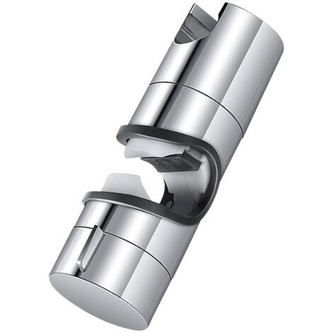 Verstellbarer Duschkopfhalter, Badezimmer-handbrausehalter, 23–25 Mm Durchmesser Für Schienendusche, Chrom, Pb10s25-ch