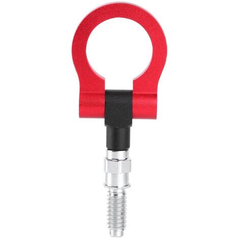 Aluminiumlegierung Vorderer Abschlepphaken Für Autoanhänger, Dekorativer Abschleppring Für E-serie, Rot
