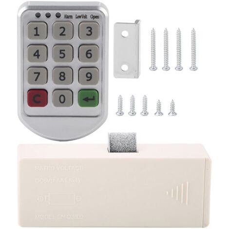 Abs-kunststoffplatte, Digitales Elektronisches Intelligentes Passwort-tastatur-nummern-schranktür-codeschloss