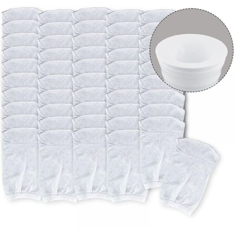 50 Stück Skimmer-socken Für Schwimmbäder, Wiederverwendbare Skimmer-socken Für Panier-skimmer, Ultrafeine Nylon-skimmer-socken Für Peuvent Emprisonner Pollen, Feuilles, Cheveux.