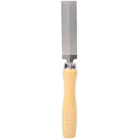 Diamant-rhombenfeile, Holzgriff, Metallglasschleifen, Holzbearbeitungs-gartenwerkzeug (3 Zoll)