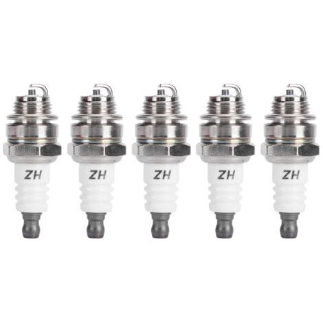 5 Stück L7t Zündkerze Passend Für Bm6a Bpmr7a Rcj6y Rcj7y Wsr5f 33cc-49cc Rasenmähergebläse