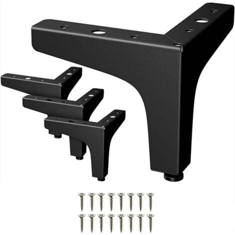 Möbelbeine Aus Metall, Können 800 Kg Tragen, Dreieckige Tischbeine, 4 Diy-schrankbeine, Sofa, Couchtisch, Tv-schrank Und Andere Tischbeine (6 Zoll / 15 Cm) – Fei Yu
