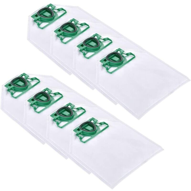 8 Staubsaugerbeutel Mit Mikropol-adapter Für Vorwerk Kobold 200 Vk200 Fp200,5 Beutel Für Allergiker