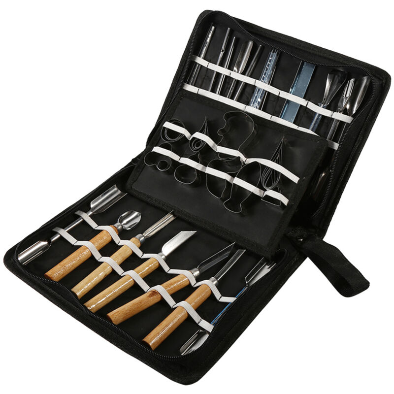 1 Set Mit 46 Tragbaren Schnitzwerkzeugen, Gemüse, Obst, Lebensmitteln, Küchenscheren, Schneidprodukten
