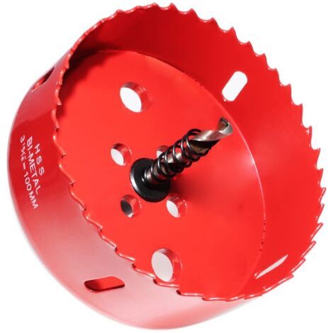 M42 Bimetall-lochsäge 100 Mm – Ideal Für Holz, Kunststoff, Trockenbau, Sperrholz Und Metalle
