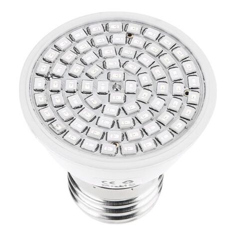 Led-wachstumslampe E27 5w 220v – Vollspektrum 72 Smd2835-leds – Lichtstrom 280 Lm – Für Hydrokultur Und Indoor-gartenbau