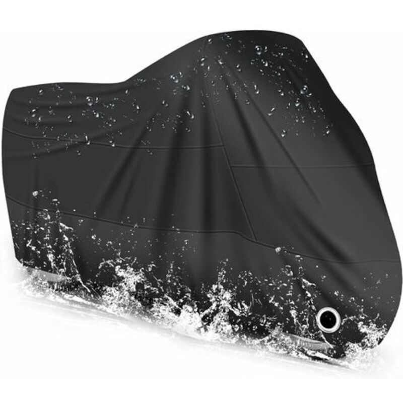 Wasserdichte Motorradschutzhülle, Kälte- Und Wetterbeständig 210t (m-200x90x100cm)