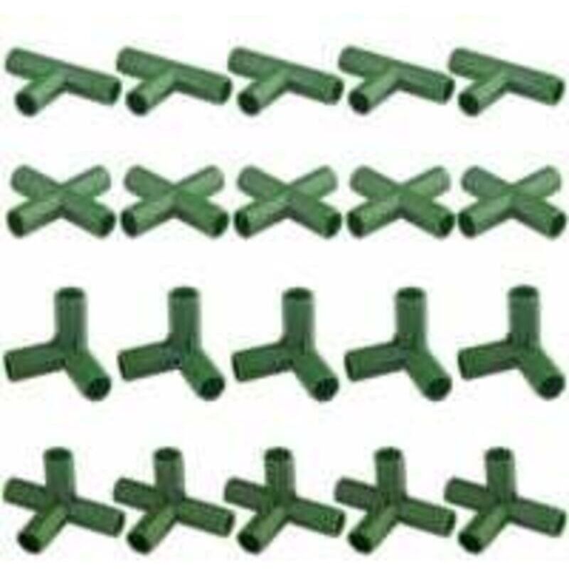 Lot Von 20 Gartensteckverbindern Für Blumen Und Pflanzen Mit Einer Stärke Von 11 Mm