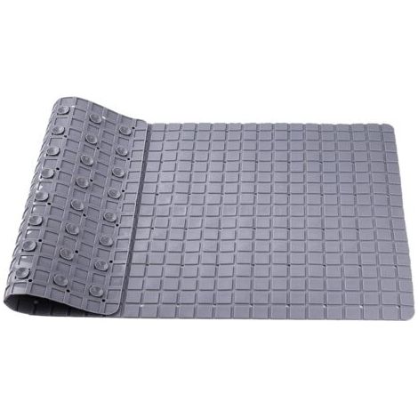 Rutschfeste Duschmatte 70 X 40 Cm – 119 Saugnäpfe – Ablauflöcher – Weiches Pvc, Schimmelhemmend, Für Badewanne Und Dusche – Lang 70 X