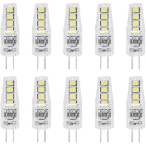 10 Stück G4 8led Licht 2835 Lampenchips 2w 360 Winkel Pc-lampe Für Home Office 220v Weißes Licht