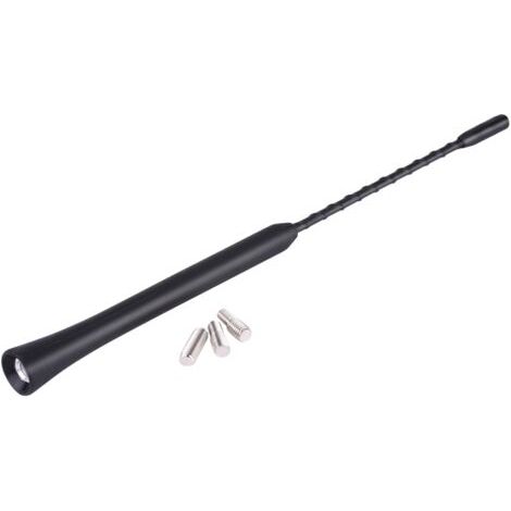 Universelle 9-zoll-auto-ersatzantenne Fm-radioantenne Anti-lärm-antenne Mit Schrauben