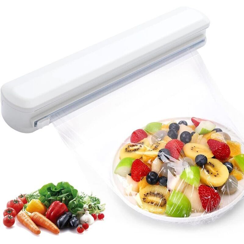 Lebensmittelverpackungsspender, Papierschneider – Restaurantzubehör, Schneide-organizer, Geeignet Für Breiten Von Weniger Als 32 Cm Für Aluminiumfolien-kunststoffverpackungen