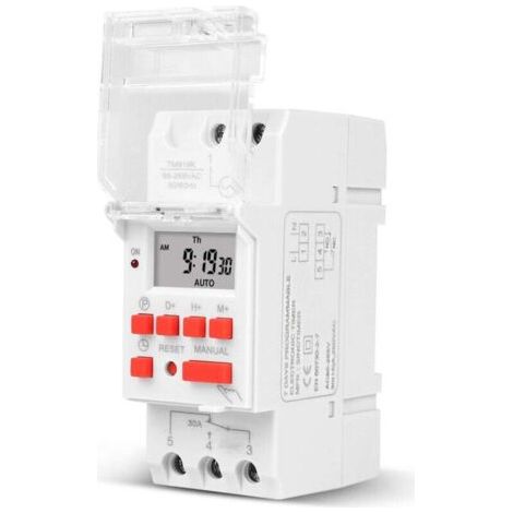 1 Stück Tm919b-2 220 V 30 A Super Große Kapazität Mit Eingebauter Batterie, Automatischer Zyklus-timer-schalter, Zeitregler