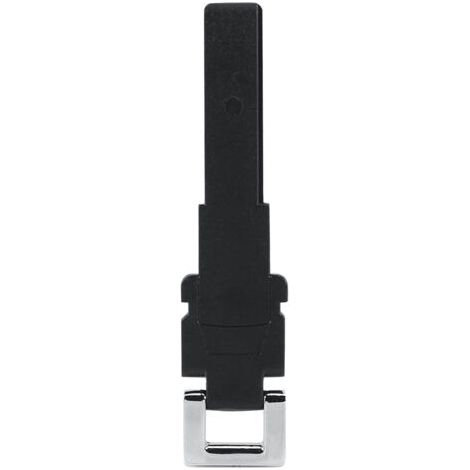 Ungeschnittener Rohlingsschlüssel, Leichter Backup-schlüsselbart Aus Schwarzem Metall Und Kunststoff, Für Passat 2006–2010