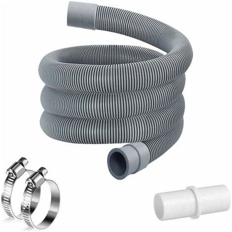 2m Waschmaschinen-wasserschlauchverlängerung, Geschirrspüler-schlauchverlängerung, Waschmaschinenschlauch, Universal-ablaufschlauch-verlängerungsset Für Waschmaschine Und Geschirrspüler-fei Yu