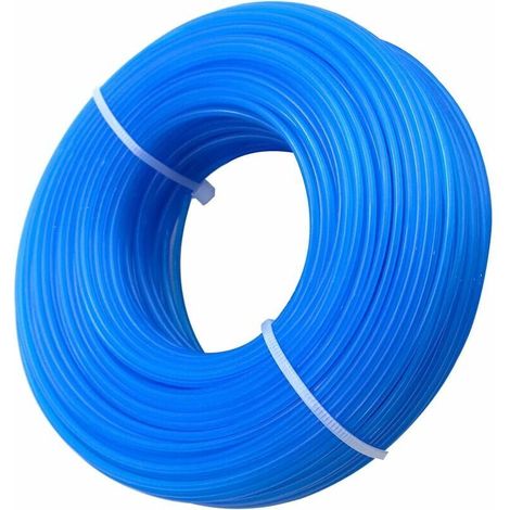 Runder Nylonfaden 1,6 Mm Für Freischneider – Länge 100 M – Langlebig Für Präzises Grasschneiden – Kompatibel Mit Mehreren Modellen