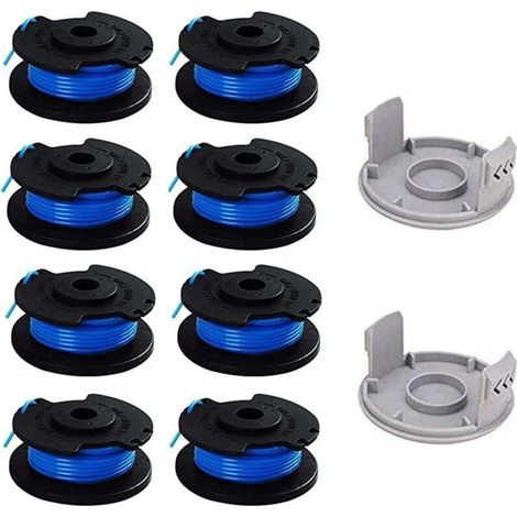 Lot Von 10 Ersatzspulen Für Ryobi-coupe-bordüre – 3,3 M Lange Spule – Kompatibel Mit Modellen 18 V, 24 V, 40 V – Langlebiges Abs – Ac14rl3a