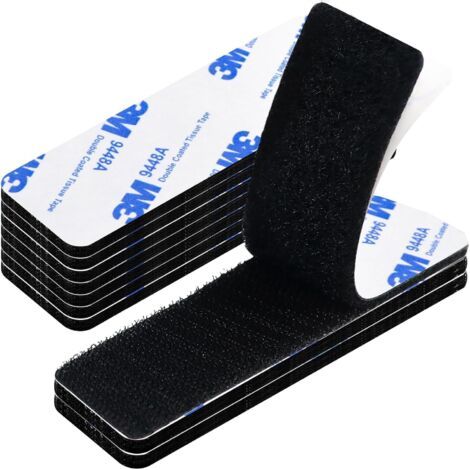 10 Stück Doppelseitiger Kratzaufkleber, Doppelseitiges Klebeband, Extra Starker Klebestreifen, Rechteckig, Leistungsstarker Doppelseitiger Kleber, Wiederverwendbar, 3 X 10 Cm