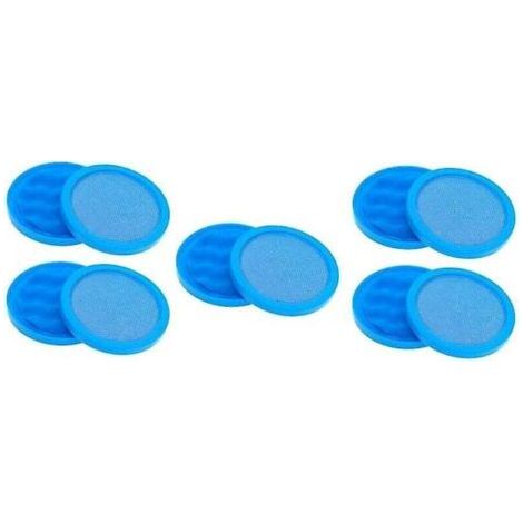 10er-pack Baumwollfilter Für Puppyoo D-9002 D9002 Staubsauger, Reinigungsersatz, Durchmesser 1