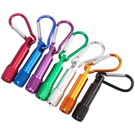 14er-pack Mini-schlüsselanhänger-taschenlampen, Led-taschenlampe, Kleine Handlampe Aus Aluminium Für Kinder, Outdoor, Camping, Radfahren, Kindergeburtstage, Klassenzimmer