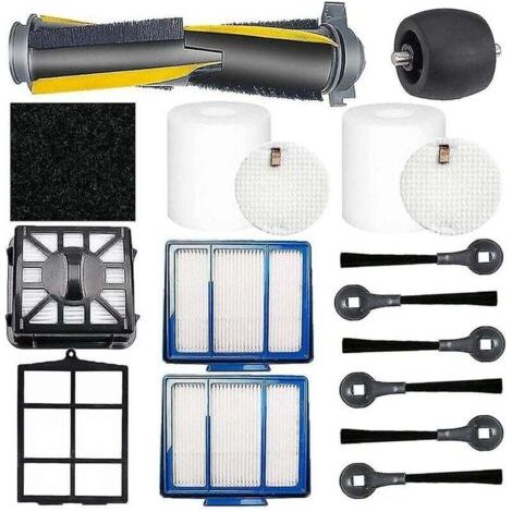 Für Iq R101ae Rv1001ae R101 Rv1001 Primär-/seitenbürsten, Rollenbürsten, Schaumstoff-filz-filterrad Gem
