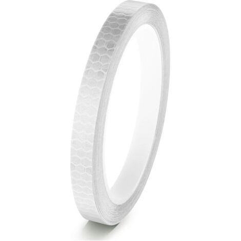 Selbstklebendes Reflektierendes Klebeband, 1 Rolle/8 M Neon-warnaufkleber, Starkes Reflektierendes Klebeband Für Fahrzeuge (weiß)