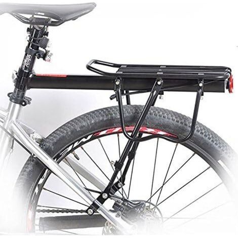 Fahrrad-gepäckträger Aus Aluminium, Drehbarer Gepäckträger, Gepäckträger Mit Reflektor