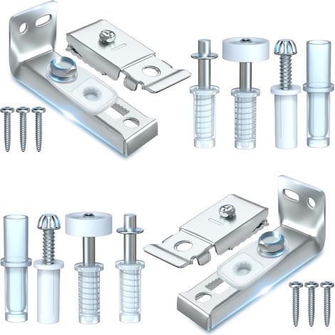 Rapanda – Schiebetür-reparaturset – 2-teiliges Set – 3/8 Zoll Metallzapfen Und 7/8 Zoll Führungsräder – Bis Zu 50 Pfund Tragkraft