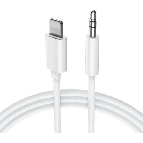 Auto-adapterkabel Lightning Auf 3,5 Mm Audiokabel Pingguo Aux-handykabel