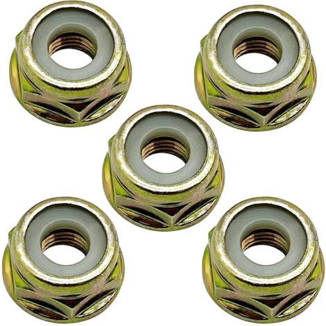 10 Stück Universal-m10 X 1,25-umkehrgewindemutter-ersatz Für Freischneider Und Trimmer, Kompatibel Mit Getriebeköpfen Und Zubehör.