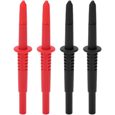 2 Sätze Multimeter-prüfspitzen, Pa-messing-laternenspitzen-prüfspitzen, Mit 4-mm-bananenstecker, Für Automobilsensoren