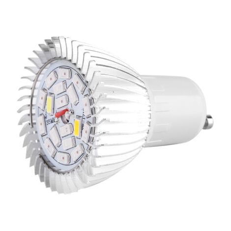 Vollspektrum 85–265 V, 18 W, 18 Leds, Wachstumslicht, Hydrokultur-blumenpflanzen-wachstumslampe (gu10)