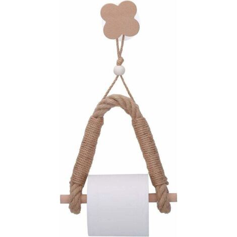 Toilettenpapierhalter, Toilettenpapierhalter, Toilettenpapierhalter, Badezimmerpapierhalter, Seil, Toilettenpapierhalter, Stark Und Robust (glücksklee)-fei Yu
