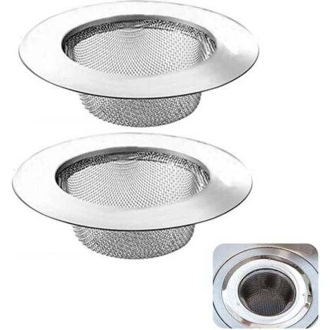 2er-pack Abflusssieb, Abflusssieb Aus Edelstahl, 11,4 Cm (4,5 Zoll), Abflusssieb, Abflusssieb, Abflusssieb Für Die Küche
